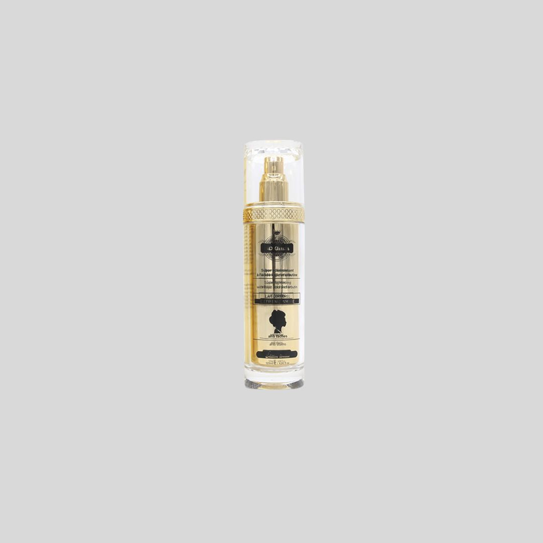 5D Gluta EXTREME SHINE Serum 120ml, infused with Apple Extract, Vitamin C, and antioxidants to brighten skin, reduce pigmentation, and smooth fine lines.