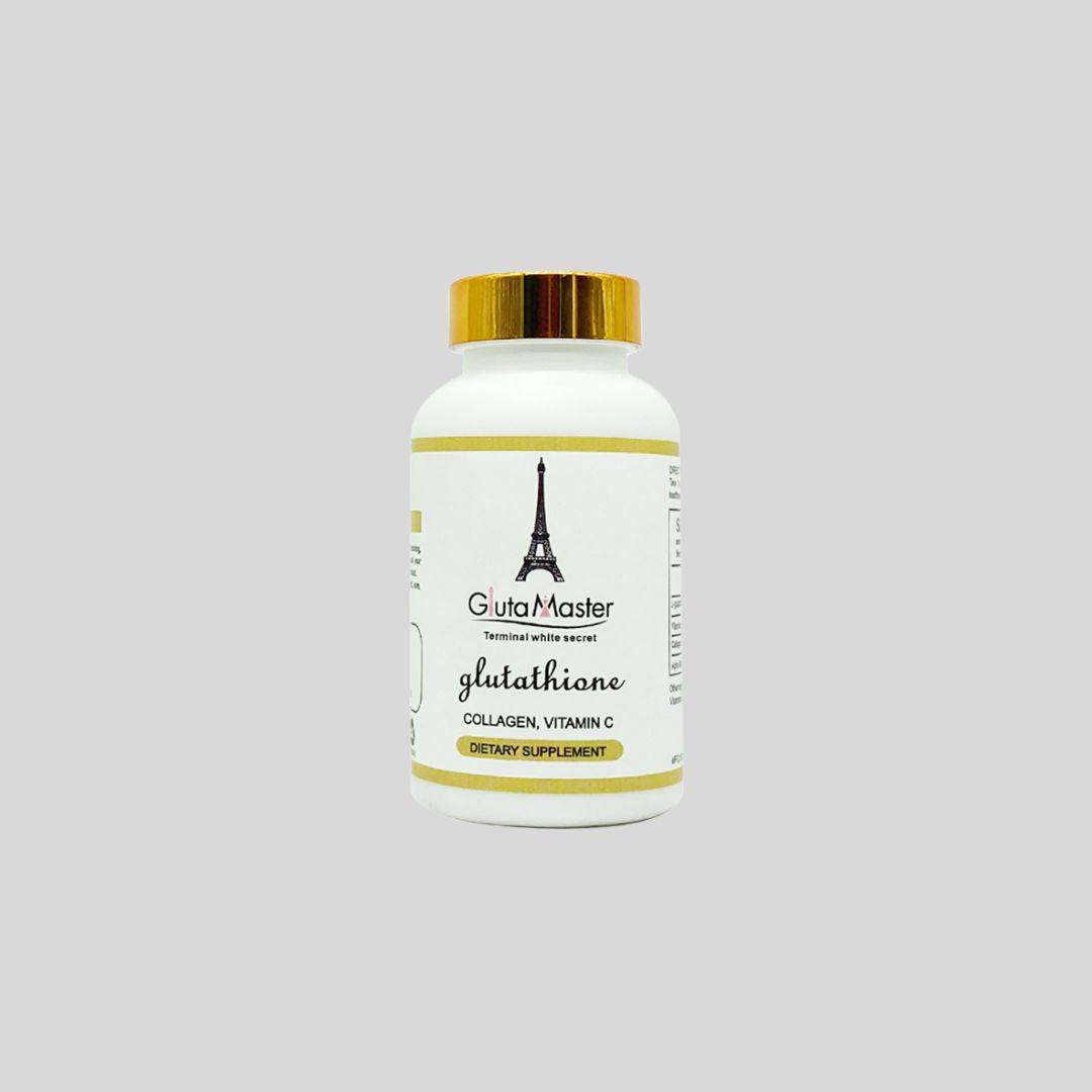 Gluta Master Tablet with Vitamin C & Collagen for Promote Healthy Ski GlutaMaster Gluta Master Tablet with Vitamin C & Collagen for Promote Healthy Ski GlutaMaster