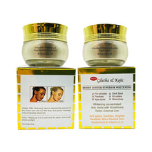 Load image into Gallery viewer, 24K Gold Gluta &amp; Kojic Whitening Face Cream Remove Melanin Pimple Anti-Aging Antioxidants 25g+25g
