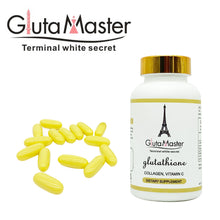 Load image into Gallery viewer, Gluta Master Tablet with Vitamin C &amp; Collagen for Promote Healthy Skin Anti-aging with Glutathion 350mg 60 Pcs Capsules

