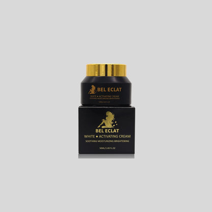 BEL ECLAT Face Cream (50ml) deeply moisturizes and enhances facial radiance, leaving the skin hydrated, smooth, and glowing.