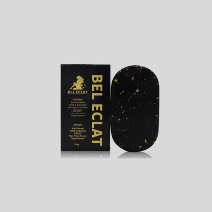 BEL ECLAT Soap (250g) gently cleanses the skin and prepares it for subsequent treatments, promoting a brighter and more even complexion.