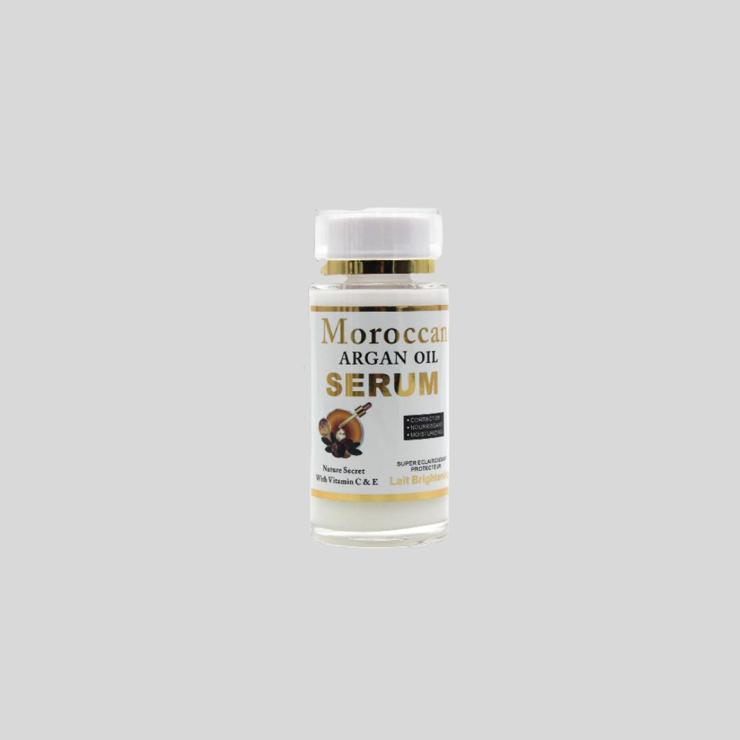 Concentre Moroccan Argan Oil Serum to effectively remove hyperpigmentation and melasma. Ideal for brightening and evening out dark skin tones.