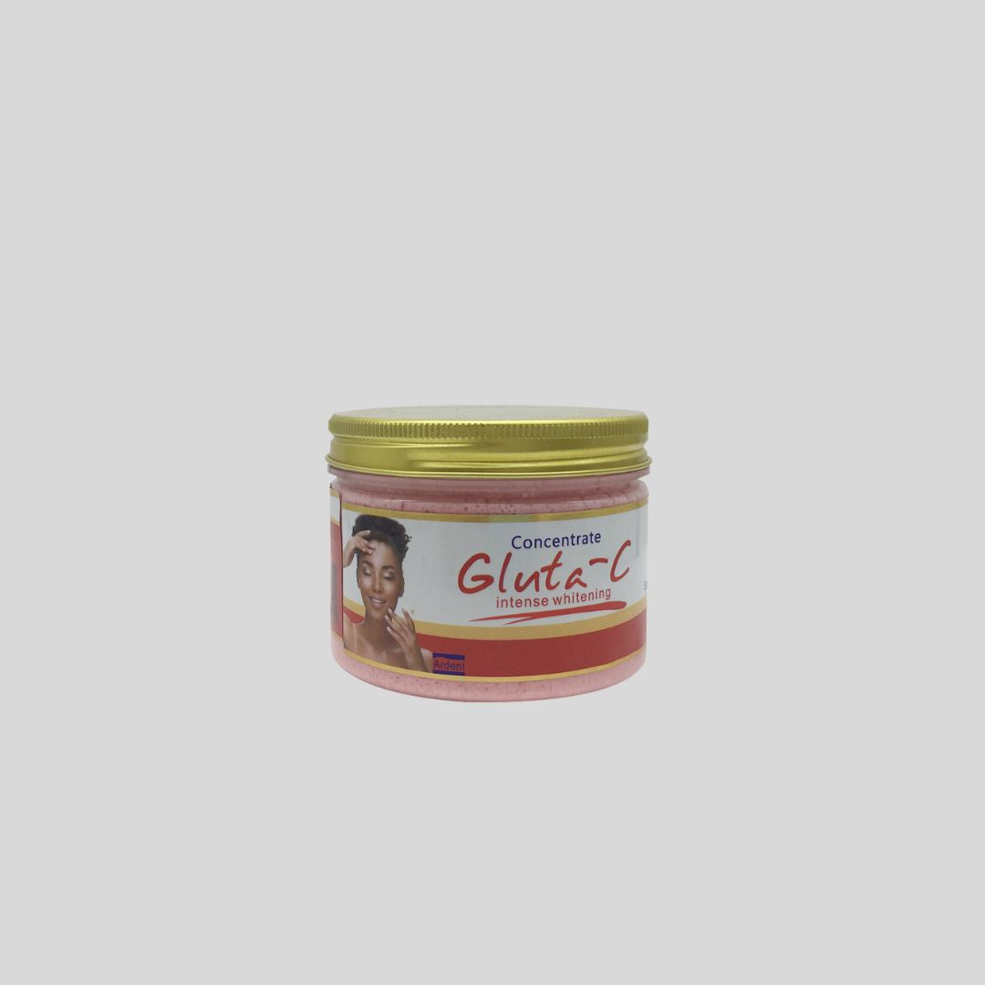 Gluta C Intense Whitening Liquid Soap with Glutathione and Coconut Oil, designed to provide anti-aging, firming, and brightening benefits, featuring an extra exfoliating formula for a smoother, more radiant complexion.