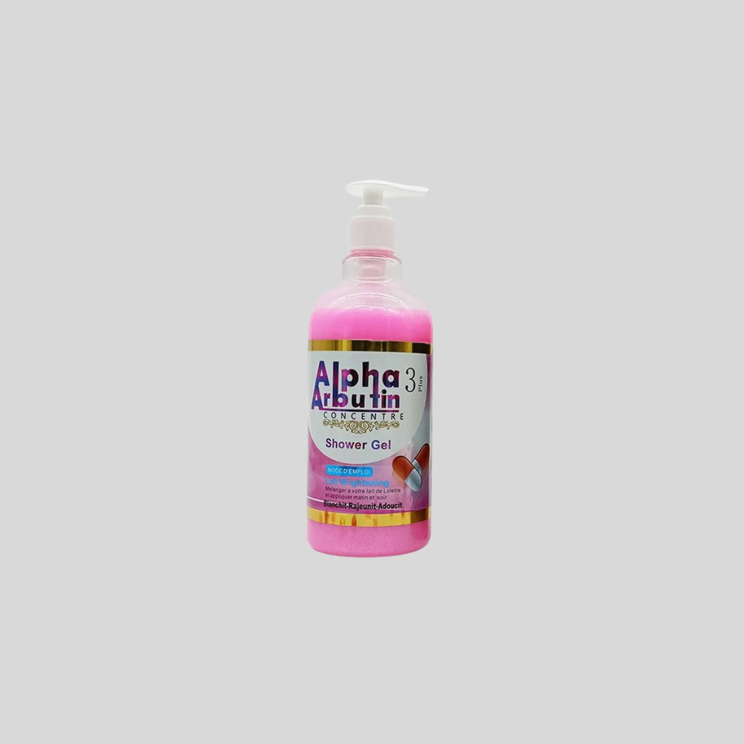 Gels douche blanchissants au glutamate 5D