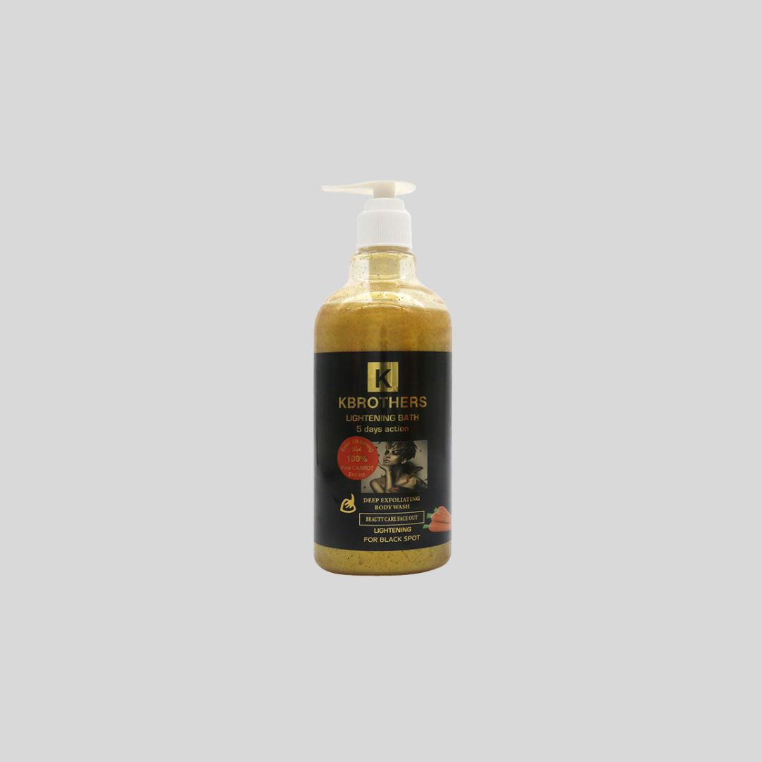 Gels douche blanchissants au glutamate 5D