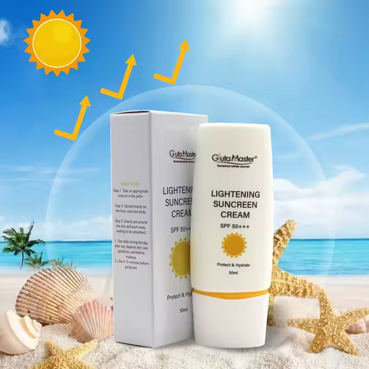 This SPF 50+++ sunscreen provides broad-spectrum protection while moisturizing and refreshing the skin. Enriched with antioxidant-rich extracts like Aloe Vera, Camu Camu, and Cactus, it shields the skin from harmful UV rays while keeping it non-greasy and hydrated. Suitable for daily use on face, neck, and body. Apply 15 minutes before sun exposure for optimal protection.

