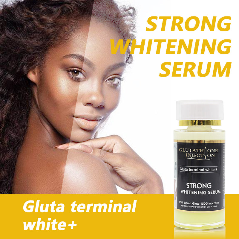Whitening Lightening And Moisturizing Face Skin Care Serum Product With Glutathion And Collagen 120ML For Dark Skin Essenc