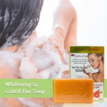 Indlæs billede til gallerivisning Gluta Master 24K Gold Gluta &amp; Kojic Whitening Soap Prevent Hyperpigmentation Acne Treatment Soap Anti Dark Spots
