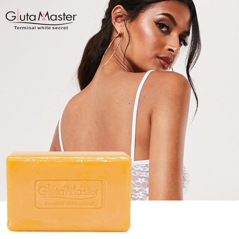 Gluta Master Intense Whitening Soap with Glutathione Vitamin A Anti-Aging, Brightening Skin Cleansing, Bath Products