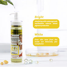 Carica l&#39;immagine nel visualizzatore di Gallery, Gluta Master 24K Gold Gluta Kojic Whitening Serum with Carrot Oil Removes Dark Spots Impurities More Radiant Anti-Aging Boosting Serum
