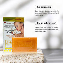 Indlæs billede til gallerivisning Gluta Master 24K Gold Gluta &amp; Kojic Whitening Soap Prevent Hyperpigmentation Acne Treatment Soap Anti Dark Spots
