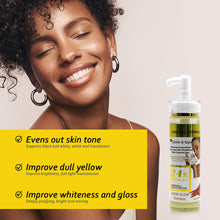 Carica l&#39;immagine nel visualizzatore di Gallery, Gluta Master 24K Gold Gluta Kojic Whitening Serum with Carrot Oil Removes Dark Spots Impurities More Radiant Anti-Aging Boosting Serum
