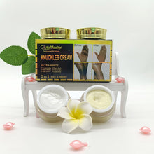 Carica l&#39;immagine nel visualizzatore di Gallery, Gluta Master Knuckles Cream, effective joint whitening moisturizing anti-aging body care day and night cream for dark skin tones
