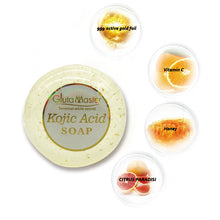 Load image into Gallery viewer, Gluta Master Kojic Acid Whitening Soap Anti-Dark Spot Anti-Aging Cleansing Facial Exfoliator Face Wash Soap
