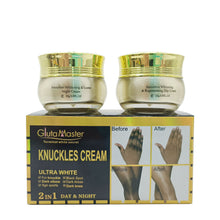 Carica l&#39;immagine nel visualizzatore di Gallery, Gluta Master Knuckles Cream, effective joint whitening moisturizing anti-aging body care day and night cream for dark skin tones
