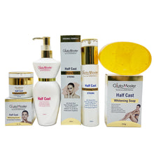 Charger l&#39;image dans la galerie, Gluta Master Half Cast Skincare Strong Whitening Set with Vitamine C &amp; Collagen Remove Dark Spots &amp; Stubborn Dirt Whitening Set
