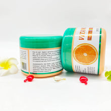 Lataa kuva Galleria-katseluun, Vitamin C Face &amp; Body Scrub Keep The Skin Firm and Moisturizing Antioxidants Nourish Your Skin and Slough Away Dull Skin Scrub
