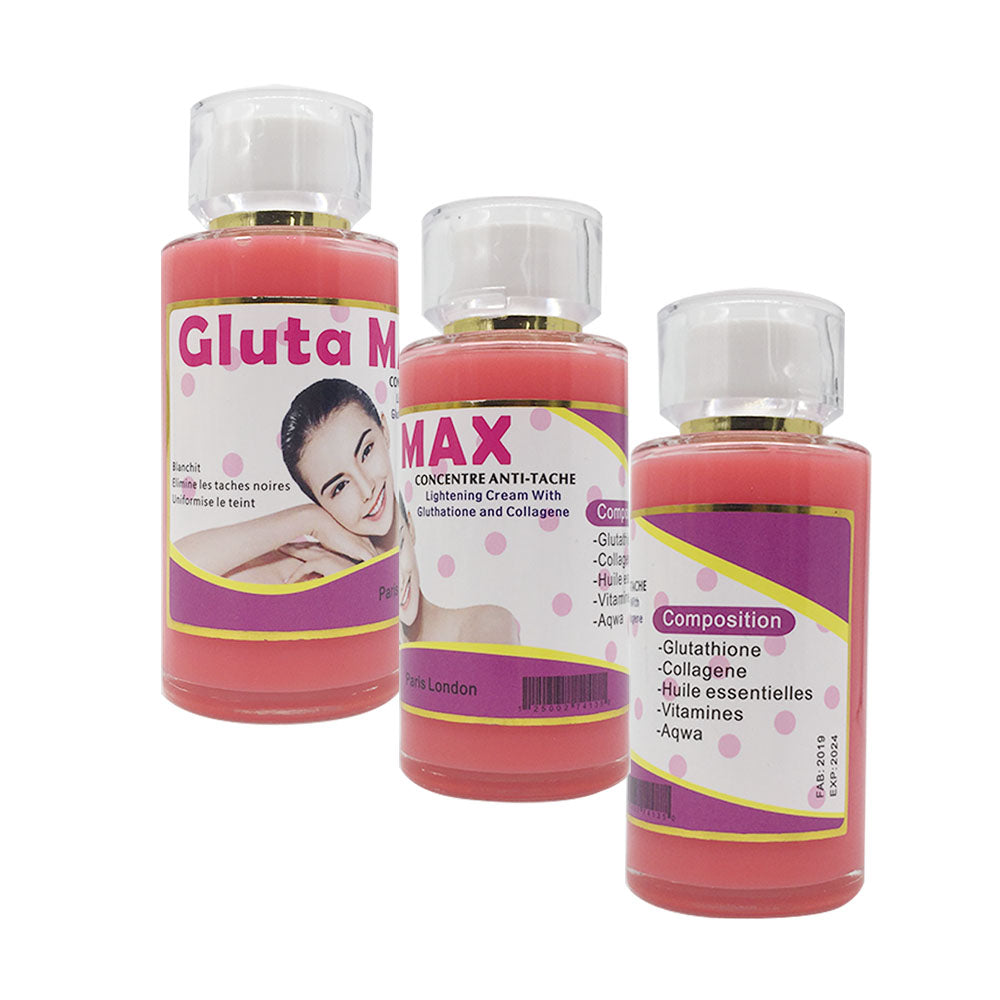 Gluta Max Serum Concentre Anti-tache Lightening Cream with Gluthatione and Collagen for Whitening Anti-Dark Spot Fast Action