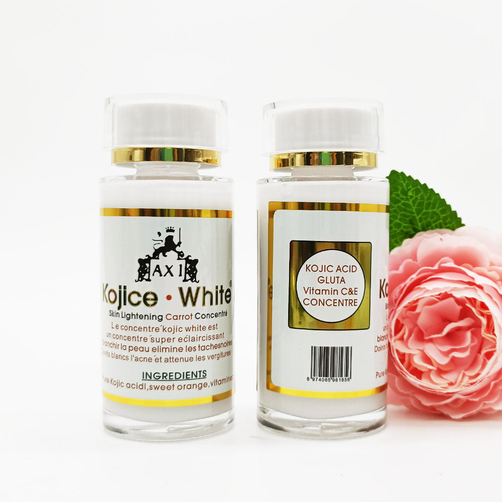 Skin Lightening Carrot Concentre Whiten Skin Eliminate Dark Spots White Spots and Acne Reduce Stretch Marks Serum with Vitamin C