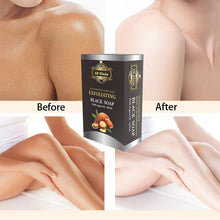 Lade das Bild in den Galerie-Viewer, 5D Gluta Exfoliating Black Soap with Glutathion Kojic Acid Argan Oil  Restore Blemish Prone Skin Treat Acne Reduce Fine Lines
