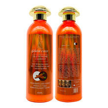 Lade das Bild in den Galerie-Viewer, Gluta CoCo Carrot Glutathi Injection Whitening Milk Gluta Kojic Terminal White+ Strong Extreme Illuminateur Body Lotion 400ML
