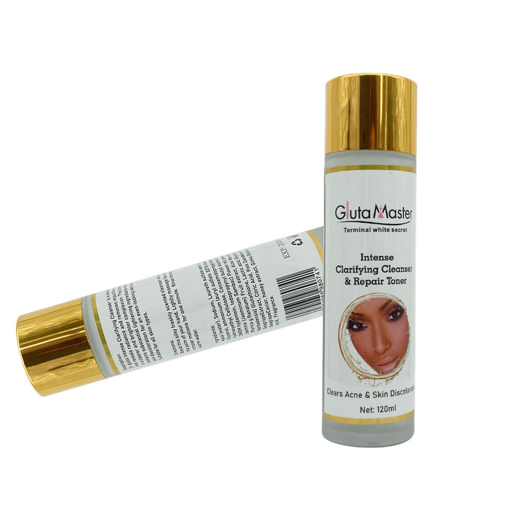 Gluta Master Acne Treatment Moisturizing Skin Care Toner Cleanser Lotion Repair Skin Anti Aging Young Women SkinToner 120ml