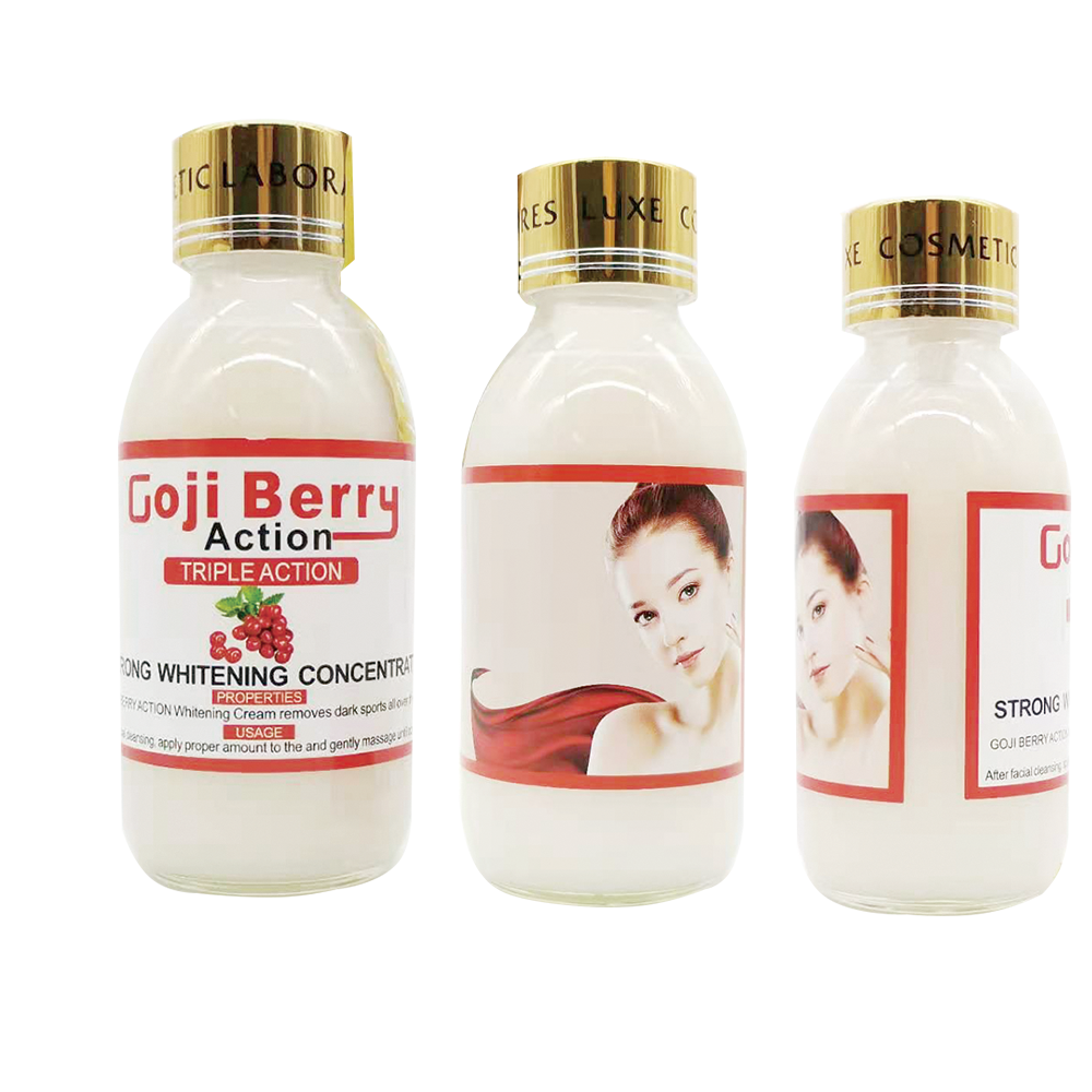 Goji Berry Action TRIPLE ACTION Serum Cr Me Eclaircissante Mains Et Pied Skin Care Serum Hyaluronic Serum Dark Spot Remover
