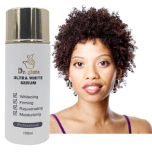 Lade das Bild in den Galerie-Viewer, Dr. Gluta Ultra White Serum with Glutathione Vitamin C for Whitening Firming Rejuvenating Moisturizing Anti-aging Black Skin
