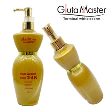 Charger l&#39;image dans la galerie, Gluta Master Luxury24k Gold Strong Whitening Concentrated with Glutathion Deep Nourishment Remove Hyperpigmentation Body Lotion
