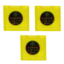 Lataa kuva Galleria-katseluun, The Best Selling Whitening  and Moisturrizing Skin Care GLuta 24K Gold Soap Product WIth Collagen and GLuta  for Black Skin
