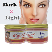 Indlæs billede til gallerivisning Gluta C Intense Whitening Liquid Soap for Anti Aging Firming Brightening Skin Extra Exfoliating Soap
