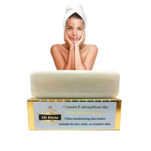 Lade das Bild in den Galerie-Viewer, 5D.Gluta.Clarifying Milk Soap Brightens Refines Skin Anti Aging SPF50+ Vitamin E Strengthens The Skin Immune System
