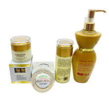 Charger l&#39;image dans la galerie, Gluta Master 24Gold K Kojic Acid Fast Whitening Action Remove Dark Spots &amp; Treatment Acne with Glutathione Diamant Skincare Set
