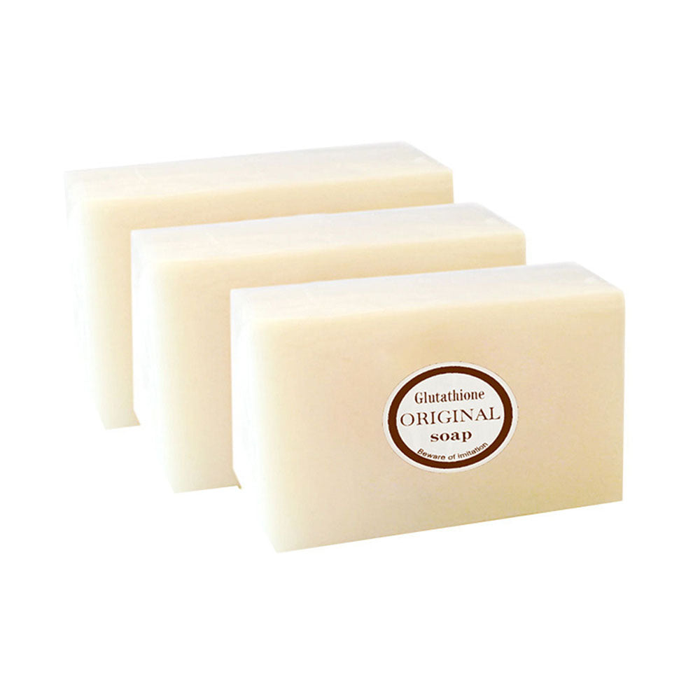 Glutathione Original Soap Super Eclaircissant Brightening White Skin&Gently Cleanses Pores Coarse Diminish Stubborn Stains Soap