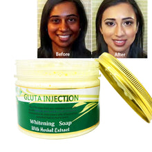 Indlæs billede til gallerivisning Herbal Extracts Lightening Soap Gentle Cleanser Soft Radiant Skin Facial Cleansing Wash Soothe &amp; Relax
