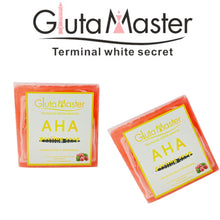 Lade das Bild in den Galerie-Viewer, Gluta Master Terminal White Secret  Arbutin Peeling Soap Exfoliating Whitening  with Glutathion Kojic Acid &amp; Grapeseed Oil
