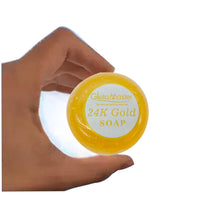 Lataa kuva Galleria-katseluun, Gluta Master Terminal White Secret Skin Whitening Facial or Bath Shower Beauty Soap Best for Glowing Skin 24K Gold Soap
