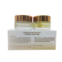 Load image into Gallery viewer, Skin Lightening Bleaching Face Cream 2 IN 1 Day &amp; Night 25g+25g Cream for Dark Spot Removal with Moisturizing and Whitening
