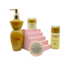 Charger l&#39;image dans la galerie, Gluta Master 24Gold K Kojic Acid Fast Whitening Action Remove Dark Spots &amp; Treatment Acne with Glutathione Diamant Skincare Set
