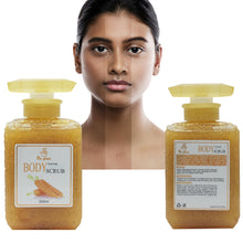 Carica l&#39;immagine nel visualizzatore di Gallery, Dr. Gluta Strong Exfoliating Carrots Body Scrub Whitening Shower Gel for Deep Clean Skin Moisturizing Glowing New Skin 300ML

