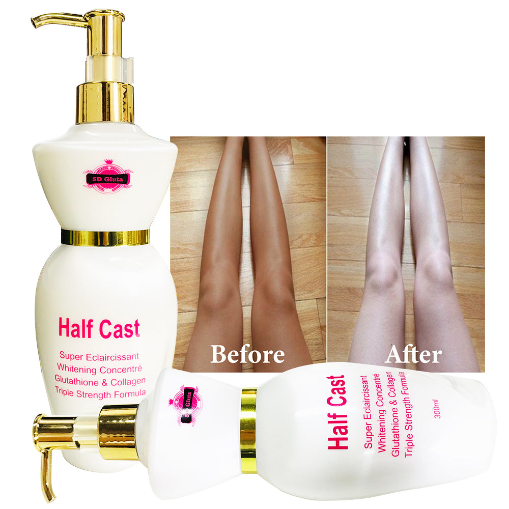 Half Cast Super Eclaircissant Body Lotion Moisturizing Light White Clear Skin Cell Repair Ultra Healing