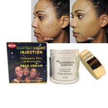 Indlæs billede til gallerivisning Glutathion Injection Whitening Face Cream Hydrating Moisturizer Remove Melanin Softer Smoother Skin Anti Wrinkle
