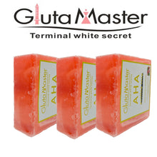 Load image into Gallery viewer, Gluta Master Terminal White Secret  Arbutin Peeling Soap Exfoliating Whitening  with Glutathion Kojic Acid &amp; Grapeseed Oil
