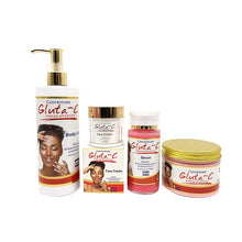 Load image into Gallery viewer, Gluta-C Organic Powerful Anti-Freckle Whitening Concentrated Glutathione Skin Care Pink Set
