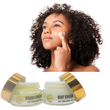 Charger l&#39;image dans la galerie, Skin Whitening Face Cream Day &amp; Night 25g+25g for Repairing and Exfoliant Anti-aging Cream
