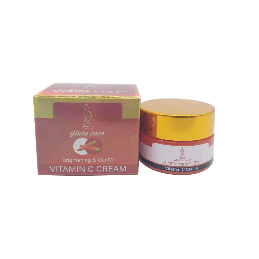 The Best Brightening & Glowing & Removing Black Spots with Vitamin C Facial Cream 25 Gram.