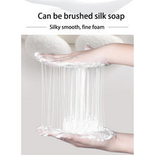 Lade das Bild in den Galerie-Viewer, Handmade Soap Silk Protein Goat Milk Soap Exfoliating Deep Cleansing Moisturize Brighten Skin
