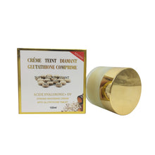 Load image into Gallery viewer, Creme Teint Diamant Glutathione Comprime Strong Whitening Cream with Glutathione Tablet Acid Hyaluronic UV Hydratant Face Cream
