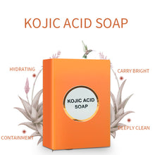 Indlæs billede til gallerivisning Kojic Acid Soap Whitening Brightening Soap for Glowing Radiance Skin Dark Spots Rejuvenate Uneven Skin Tone
